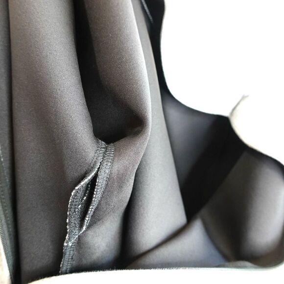 Everlane The Scuba Knit Sweatshirt Dress 3/4 Sleeve Gray Size Medium - Picture 14 of 16